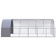 VIDAXL - vidaXL Poulailler d'extérieur 3x6x2 m Acier galvanisé - vignette