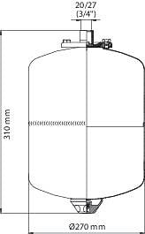 SOMATHERM FOR YOU - Vase expansion sanitaire 11 litres - large