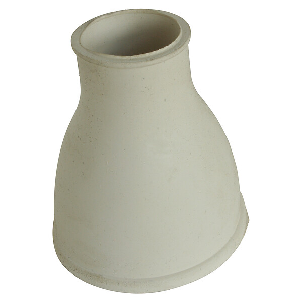 SOMATHERM FOR YOU - Cône pour WC double sortie en Caoutchouc GD Blanc 65x35 - large
