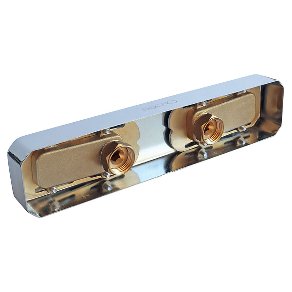 ONDEE - Adaptateur multi-entraxe pour robinetterie murale à entraxe non standard - large