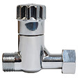 SOMATHERM FOR YOU - Robinet d'arrêt droit anticalcaire pour WC - 3/8" - Laiton chromé - vignette