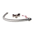 SOMATHERM FOR YOU - Kit de raccordement WC avec un robinet de WC, un flexible, 2 joints - vignette