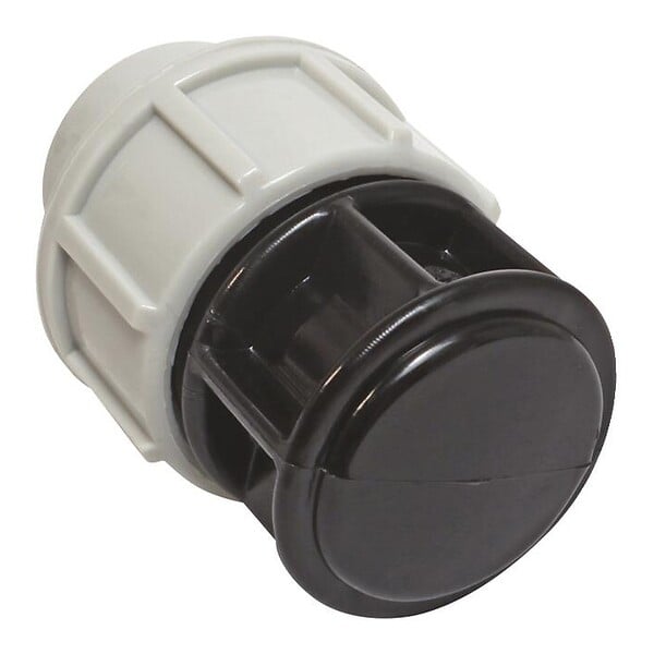 SOMATHERM FOR YOU - Raccord plastique bouchon pour tube PE Ø20 mm - large