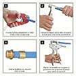 SOMATHERM FOR YOU - Raccord coudé égal à glissement pour tube PER Ø16- Ø16 par lot de 10 - vignette