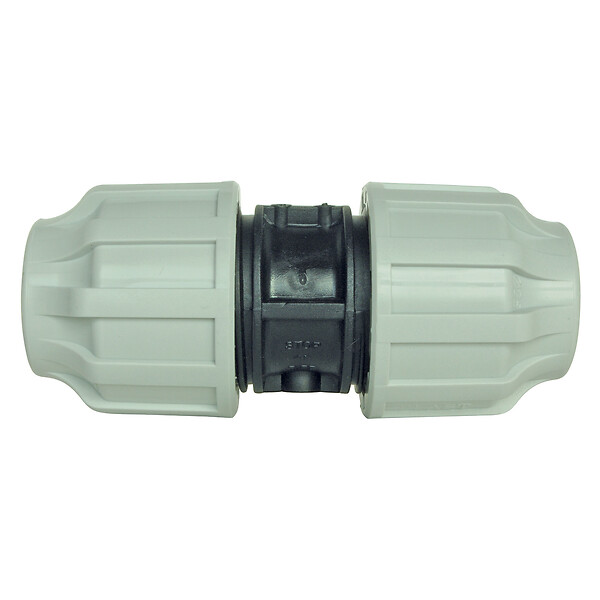 SOMATHERM FOR YOU - Raccord plastique manchon égal pour tube PE Ø25 mm - large