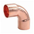 SOMATHERM FOR YOU - Raccord cuivre à souder - Courbe 90° Double Femelle Ø14 Grand Rayon - vignette