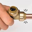 SOMATHERM FOR YOU - Bouchon laiton à clipser pour cuivre ou PER ou Multicouche Ø12 - vignette