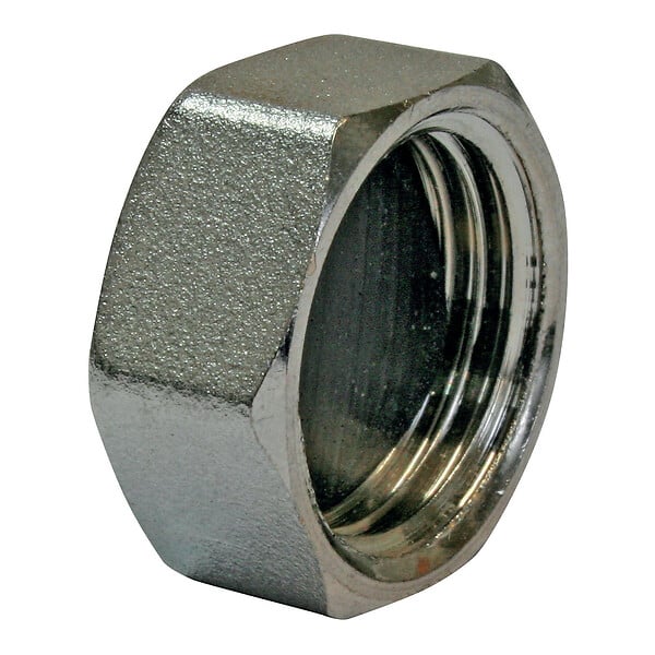 SOMATHERM FOR YOU - Bouchon de terminaison auto-etanche femelle 1/2"  laiton nickele - large