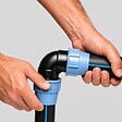 SOMATHERM FOR YOU - Raccord plastique coudé égal pour tube PE Ø32 mm - vignette