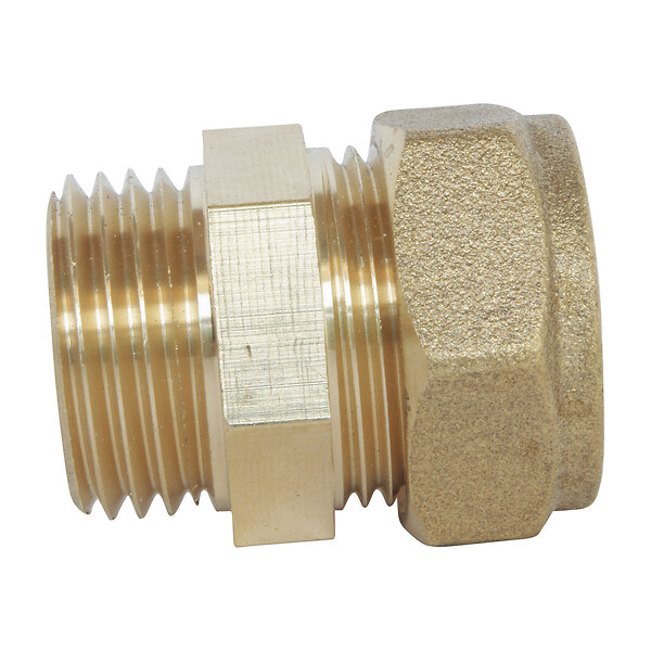 SOMATHERM FOR YOU - Raccord à compression laiton TC 16 - Mâle 20/27 - large