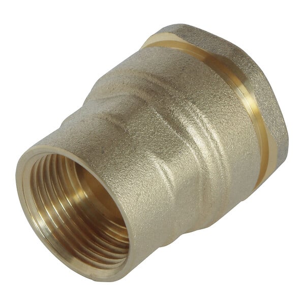 SOMATHERM FOR YOU - Raccord laiton droit SUMO pour tube PE Ø32 mm - Femelle 3/4 - large