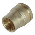 SOMATHERM FOR YOU - Raccord laiton droit SUMO pour tube PE Ø32 mm - Femelle 3/4 - vignette