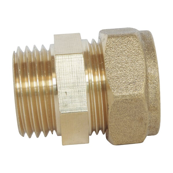SOMATHERM FOR YOU - Raccord à compression laiton TC 14 - Mâle 15/21 - large