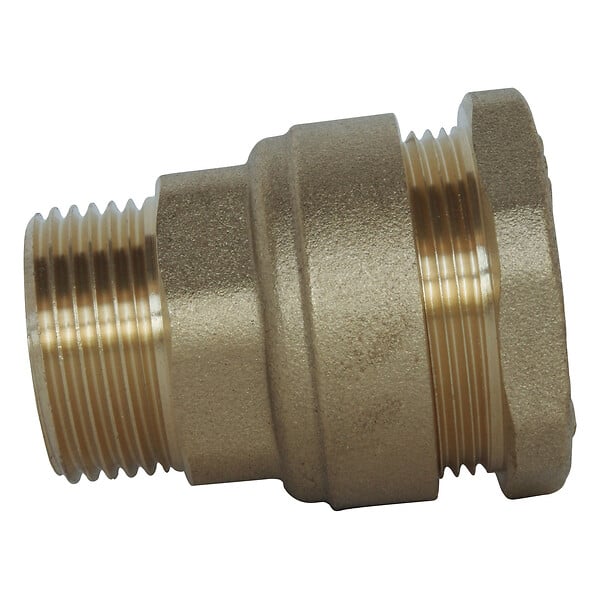 SOMATHERM FOR YOU - Raccord laiton droit SUMO pour tube PE Ø25 mm - Mâle 1 - large
