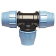 SOMATHERM FOR YOU - Raccord plastique Té égal pour tube PE Ø25 mm - vignette