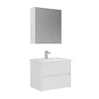 HABITAT ET JARDIN - Ensemble Meuble Vasque avec Miroir (2 Pièces) "Arno 65" - 65 x 45 x 52 cm - White - vignette