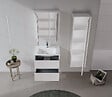 HABITAT ET JARDIN - Ensemble Meuble Vasque avec Miroir (2 Pièces) "Arno 65" - 65 x 45 x 52 cm - White - vignette