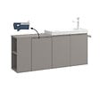HABITAT ET JARDIN - Meuble Vasque "Ferla 110" - 110 x 22 x 45 cm - Matte Mink - vignette