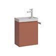 HABITAT ET JARDIN - Meuble Vasque "Ferla 40" - 40 x 22 x 50 cm - Matte Cinnamon - vignette