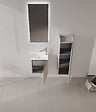 HABITAT ET JARDIN - Meuble Vasque "Ferla 40" - 40 x 22 x 50 cm - Matte Mink - vignette