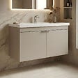 HABITAT ET JARDIN - Meuble Vasque "Desna 100" - 100 x 45 x 58 cm - Sand - vignette