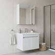 HABITAT ET JARDIN - Ensemble Meuble Vasque avec Miroir (2 Pièces) "Arno 65" - 65 x 45 x 52 cm - White - vignette