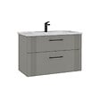 HABITAT ET JARDIN - Meuble Vasque "Bari 85 v2" - 85 x 45 x 55 cm - Matte Cashmere - vignette