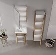 HABITAT ET JARDIN - Meuble Vasque "Desna 50" - 50 x 38 x 58 cm - Sonomo Oak - vignette