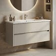 HABITAT ET JARDIN - Meuble Vasque "Arno 100" - 100 x 45 x 52 cm - Cashmere - vignette