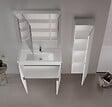 HABITAT ET JARDIN - Meuble Vasque "Desna 100" - 100 x 45 x 58 cm - Matte White - vignette