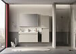 HABITAT ET JARDIN - Meuble Vasque "Arno 100" - 100 x 45 x 52 cm - Cashmere - vignette