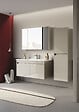HABITAT ET JARDIN - Meuble Vasque "Arno 100" - 100 x 45 x 52 cm - Cashmere - vignette