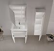 HABITAT ET JARDIN - Meuble Vasque "Desna 80" - 80 x 45 x 58 cm - Matte White - vignette