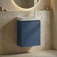 HABITAT ET JARDIN - Meuble Vasque "Ferla 40" - 40 x 22 x 50 cm - Petrol Blue - vignette