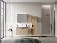 HABITAT ET JARDIN - Meuble Vasque "Desna 90" - 90 x 45 x 58 cm - Sonomo Oak - vignette