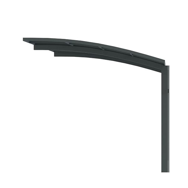DIRECT-ABRIS - Carport Aluminium Autoportant BOLTON - 500 x 300 – 1 Voiture - Toiture en Polycarbonate Traite Anti-UV - large