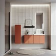 HABITAT ET JARDIN - Armoire de Salle de Bain "Ferla 30" - 30 x 25 x 100 cm - Matte Cinnamon - vignette