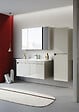 HABITAT ET JARDIN - Armoire de Salle de Bain "Arno 40" - 40 x 27 x 138 cm - Cashmere - vignette