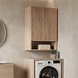HABITAT ET JARDIN - Armoire de Salle de Bain "Bosco Lume 70" - 70 x 36 x 100 cm - Oak - vignette