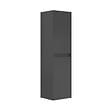 HABITAT ET JARDIN - Armoire de Salle de Bain "Arno 40" - 40 x 27 x 138 cm - Anthracite - vignette