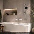 GROHE - PACK Mitigeur thermostatique bain douche + pommeau de douche + Barre de douche + flexible Grotherm 800 et Tempesta - vignette
