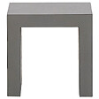 BELIANI - Lot de 2 chaises de jardin TARANTO Béton Gris - vignette