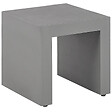 BELIANI - Lot de 2 chaises de jardin TARANTO Béton Gris - vignette