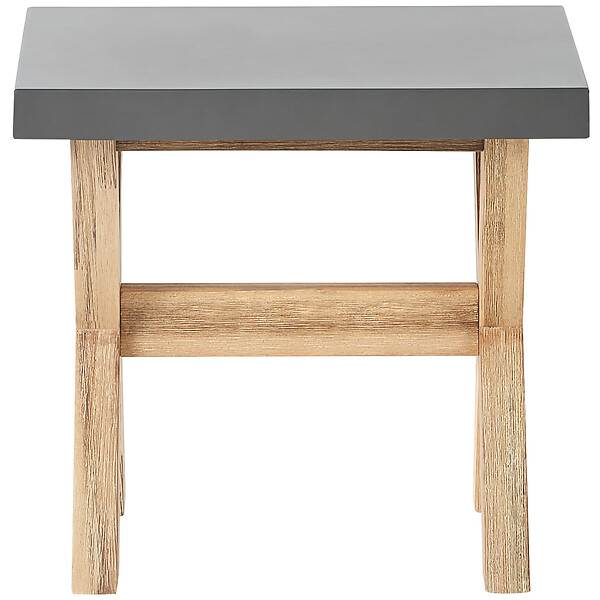 BELIANI - Tabouret de jardin OLBIA Béton Gris - large