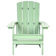 BELIANI - Chaise de jardin ADIRONDACK Vert clair - vignette
