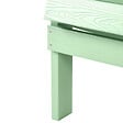BELIANI - Chaise de jardin ADIRONDACK Vert clair - vignette