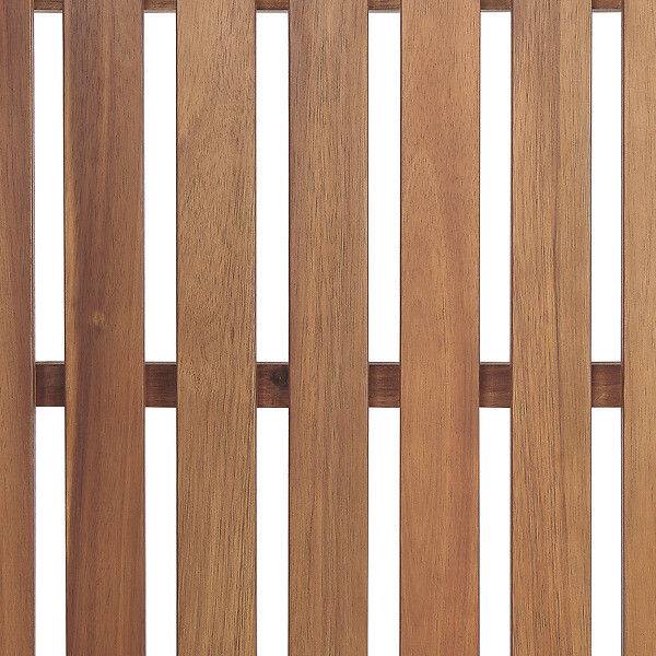 BELIANI - Section de jardin 1 place TREIA Acacia Marron - large