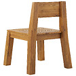 BELIANI - Lot de 4 chaises de jardin LIVORNO Acacia Marron - vignette