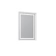 HABITAT ET JARDIN - Miroir Décoratif en Bois "Craft 60 x 90 v2" - 60 x 10 x 90 cm - Matte White - vignette