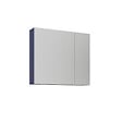 HABITAT ET JARDIN - Meuble Salle de Bain avec Miroir "Bari 80" - 75 x 16 x 66 cm - Matte Navy Blue - vignette